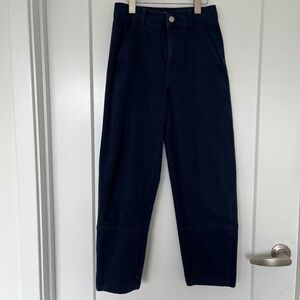 Everlane Barrel Utility Trousers Navy 00R